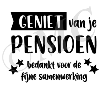 Geniet van je pensioen