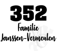 Huisnummer / Familie naam