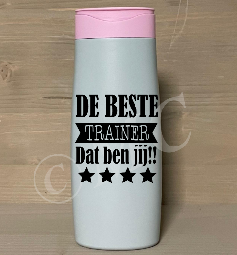 Douchegel - De beste trainer dat ben jij sterren