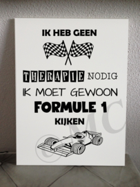 Ik heb geen therapie nodig - Formule 1