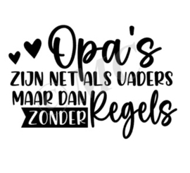 Opa's zijn als vaders