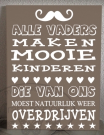 Alle vaders maken mooie kinderen