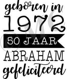 Geboren in 1972 Abraham