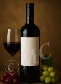 Maatwerk - Wijnfles etiket