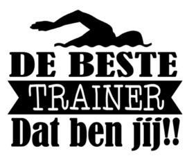 De beste trainer dat ben jij (zwemmen)