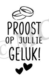 Proost op jullie geluk