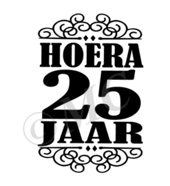 Hoera 25 jaar