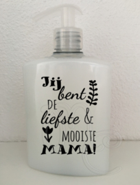 Etiket - jij bent de liefste en mooiste mama / oma