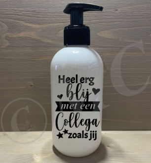 Zeeppompje - Heel erg blij met een collega zoals jij
