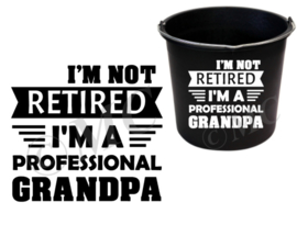 I'm not retired