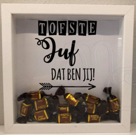 3d fotolijstje "Tofste juf/meester dat ben jij "