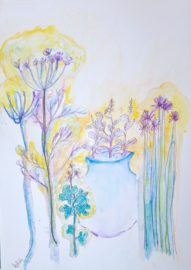 Taal van planten (ingelijst)