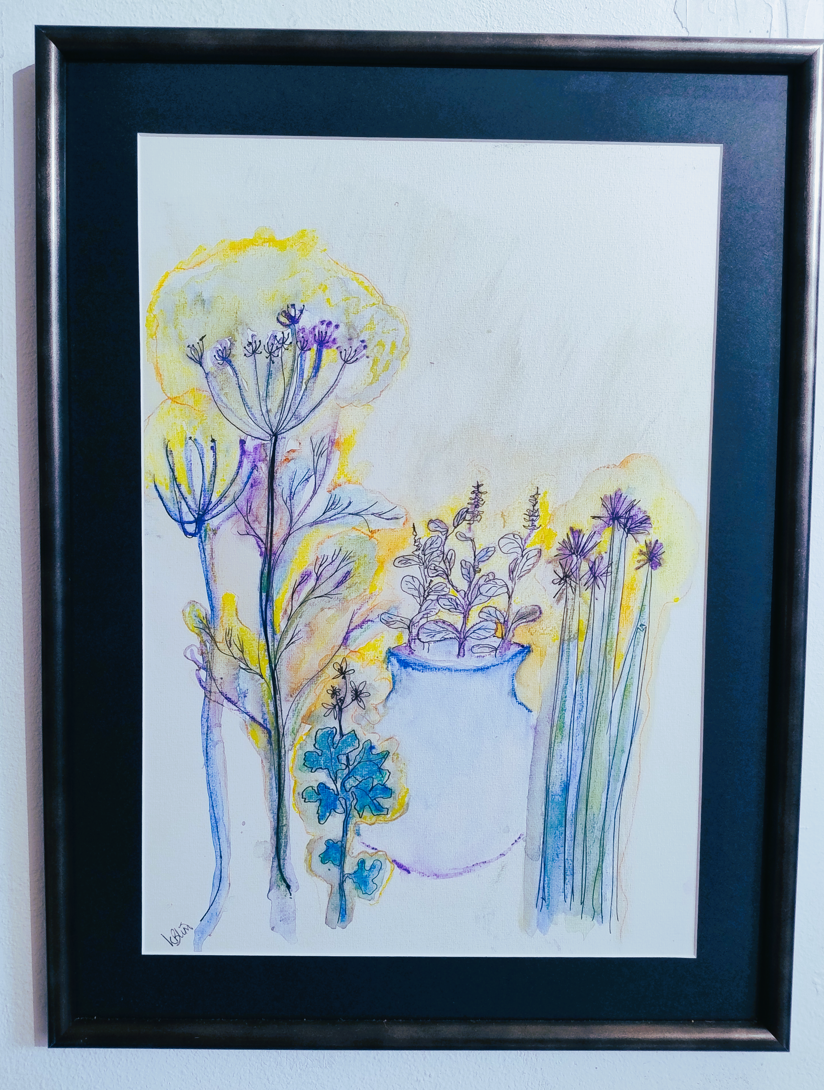 Taal van planten (ingelijst)