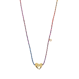 Bubble Heart Necklace