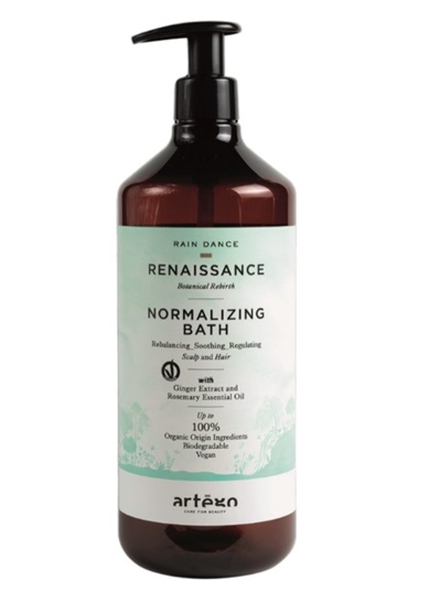 ARTEGO | RAIN DANCE RENAISSANCE NORMALIZING BATH 1000 ml (Let op:  literpomp is voor hergebruik)