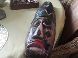 antiek Indonesisch masker uit de 50er jaren
