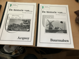 Diverse delen van over de historie van Tricht, Beesd, Deil, Gellicum, Enspijk, Rumpt, Rhenoy, Meteren, Acquoy,