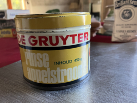 Blikje Rinse Appelstroop van de Gruyter