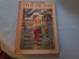 Boek Rie Cramer "Van Otje de Bas met originele tekeningen