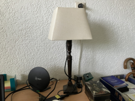 2 lampen met kap voor op tafel of bureau