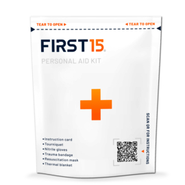 FIRST 15 ® Personal Aid Kit