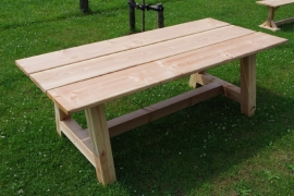 stevige douglas tuintafel model ''robuuste tafel''