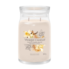 Yankee Candle Vanilla Crème Brûlée Signature Large Jar