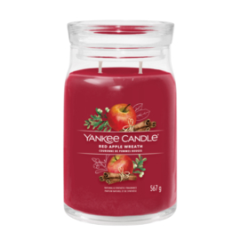Yankee Candle Red Apple Wreath Signature Large Jar