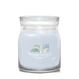 Yankee Candle A Calm & Quiet Place Signature Medium Jar