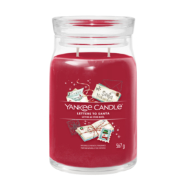 Yankee Candle Letters To Santa Signature Large Jar