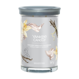 Yankee Candle Smoked Vanilla & Cashmere Signature Large Tumbler