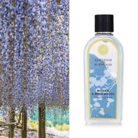 Ashleigh & Burwood Lamp Fragrance 500ml Wisteria & White Woods