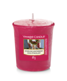 Yankee Candle Sparkling Winterberry Votive