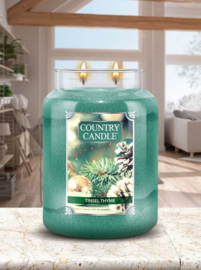 Country Candle Tinsel Thyme Large Jar