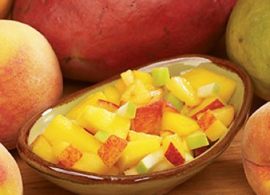 Mango Peach Salsa