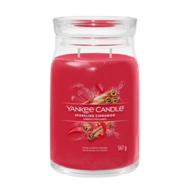 Yankee Candle Sparkling Cinnamon Signature Large Jar