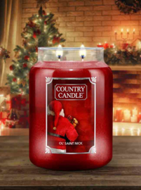 Country Candle Ol' Saint Nick Large Jar