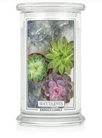 Kringle Candle Succulents Large Jar