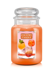 Country Candle Sunday Funday Large Jar