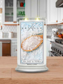 Kringle Candle Sea Salt & Tonka Large Jar