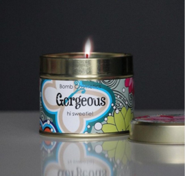 Bomb Cosmetics Georgeous Tinned Candle 