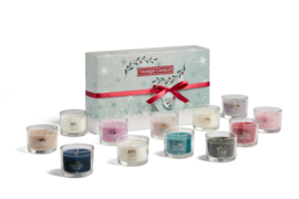 Yankee Candle Snow Globe Wonderland 12 Mini Jars Giftset