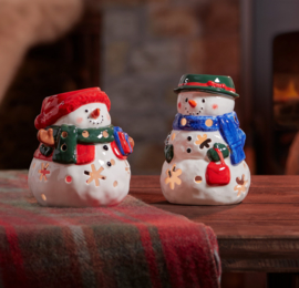 Yankee Candle Snowman Tealight Holder