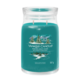 Yankee Candle Winter Night Stars Signature Large Jar