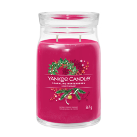 Yankee Candle Sprankling Winterberry Signature Large Jar
