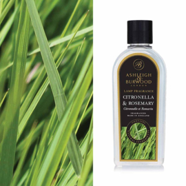 Ashleigh & Burwood Lamp Fragrance 500ml Citronella & Rosemary