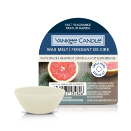 Yankee Candle White Spruce & Grapefruit Wax Melt