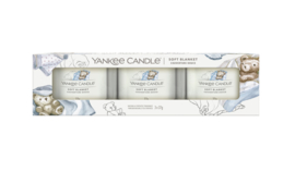 Yankee Candle Soft Blanket Mini Jar 3-Pack