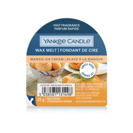 Yankee Candle Mango Ice Cream Wax Melt