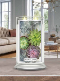 Kringle Candle Succulents Large Jar